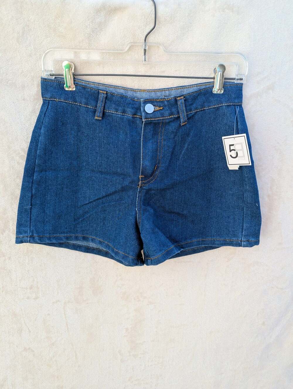 5B Style Women's Blue Denim Shorts Size SM